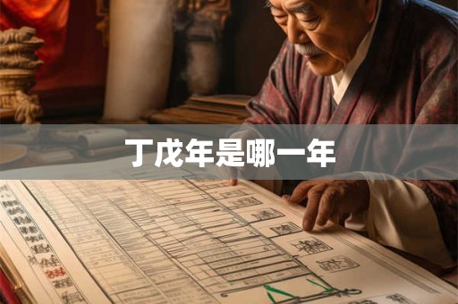 丁戊年是哪一年 丁戊年是哪一年