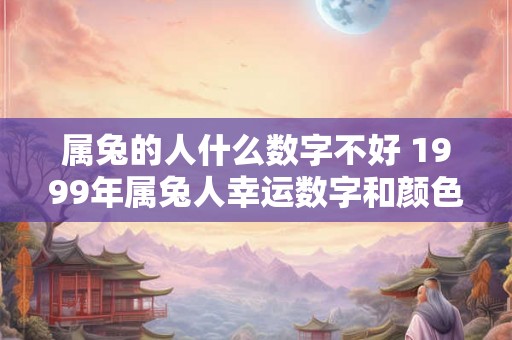 属兔的人什么数字不好 1999年属兔人幸运数字和颜色