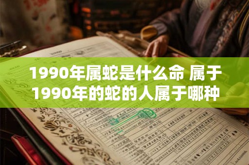 1990年属蛇是什么命 属于1990年的蛇的人属于哪种命