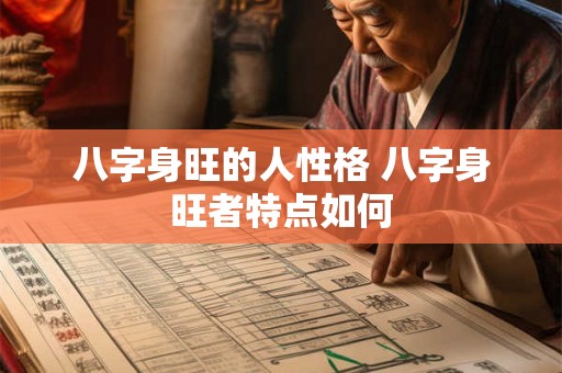 八字身旺的人性格 八字身旺者特点如何