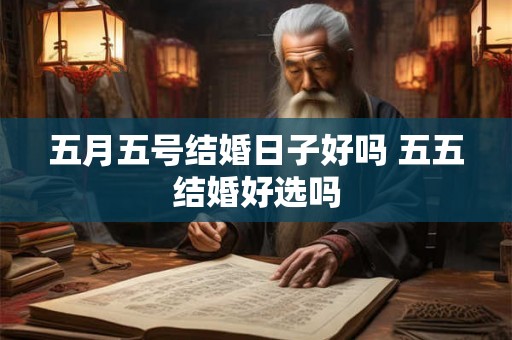 五月五号结婚日子好吗 五五结婚好选吗