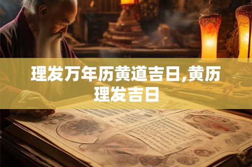 理发万年历黄道吉日,黄历理发吉日