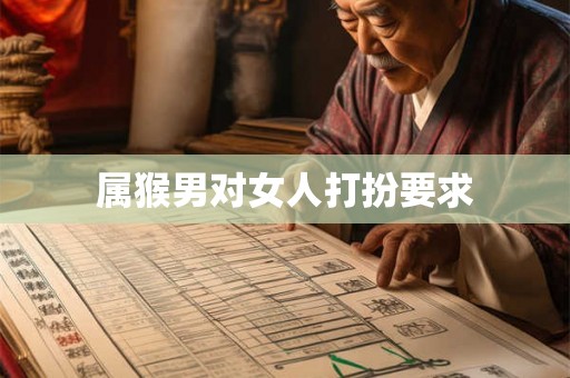 属猴男对女人打扮要求 属猴男对女人打扮要求