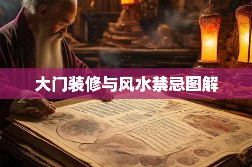 大门装修与风水禁忌图解
