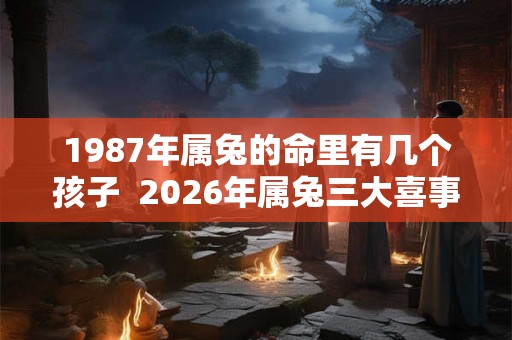 1987年属兔的命里有几个孩子 2026年属兔三大喜事 1987年属兔的命里有几个孩子 2026年属兔三大喜事