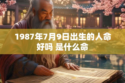 1987年7月9日出生的人命好吗 是什么命 1987年7月9日出生的人命好吗 是什么命