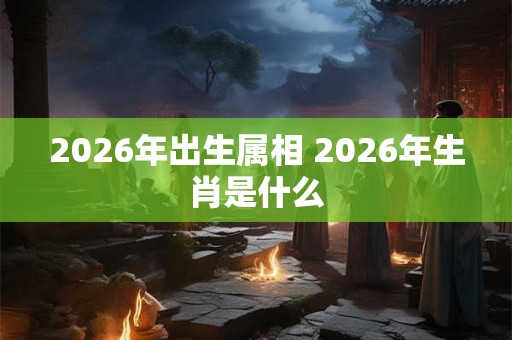 2026年出生属相 2026年生肖是什么