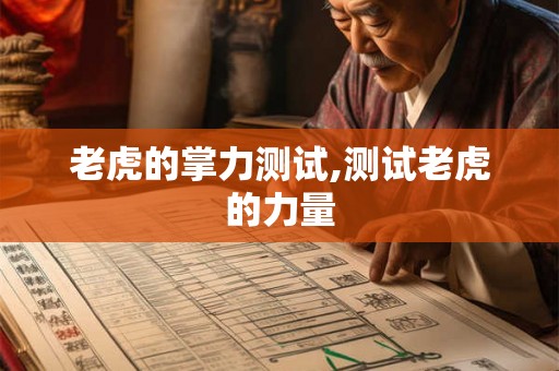 老虎的掌力测试,测试老虎的力量