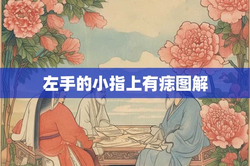 左手的小指上有痣图解