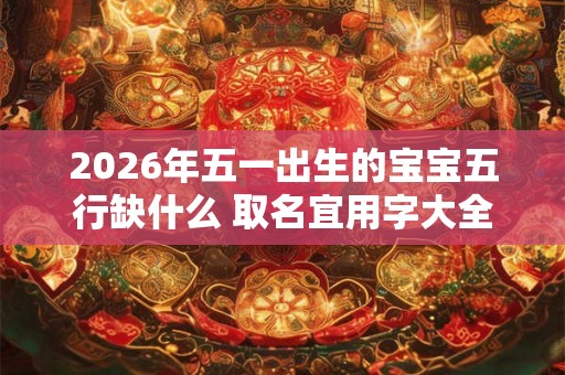 2026年五一出生的宝宝五行缺什么 取名宜用字大全集