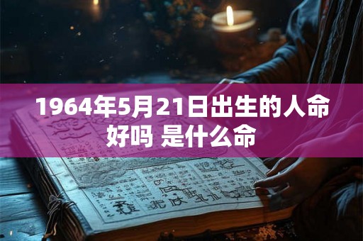 1964年5月21日出生的人命好吗 是什么命