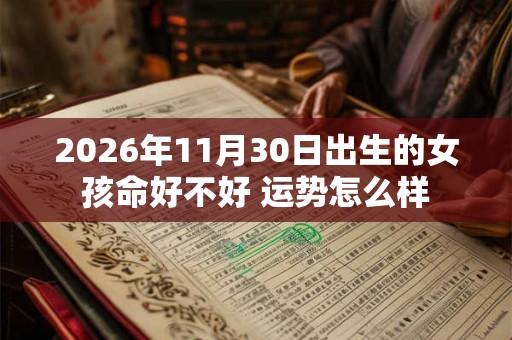2026年11月30日出生的女孩命好不好 运势怎么样 2026年11月30日出生的女孩命好不好 运势怎么样