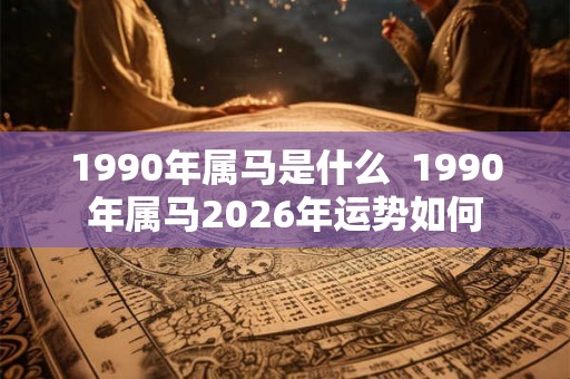 1990年属马是什么  1990年属马2026年运势如何