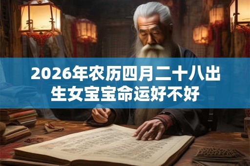 2026年农历四月二十八出生女宝宝命运好不好 2026年农历四月二十八出生女宝宝命运好不好