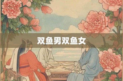 双鱼男双鱼女
