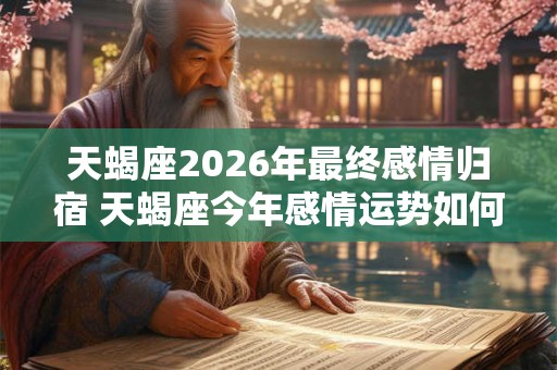 天蝎座2026年最终感情归宿 天蝎座今年感情运势如何