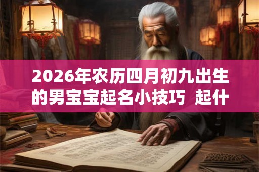 2026年农历四月初九出生的男宝宝起名小技巧  起什么名字寓意最好