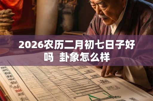 2026农历二月初七日子好吗  卦象怎么样