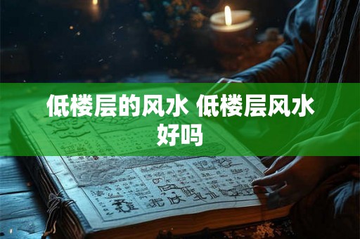 低楼层的风水 低楼层风水好吗 低楼层的风水 低楼层风水好吗