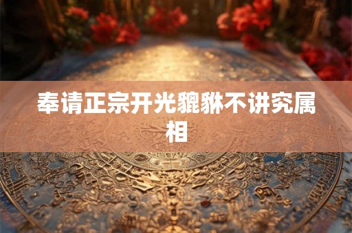 奉请正宗开光貔貅不讲究属相