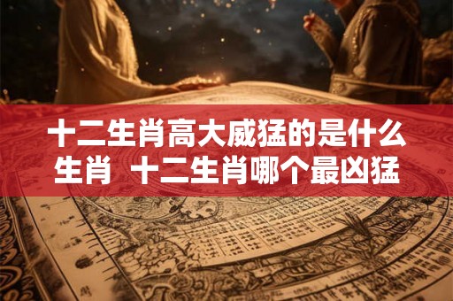 十二生肖高大威猛的是什么生肖  十二生肖哪个最凶猛
