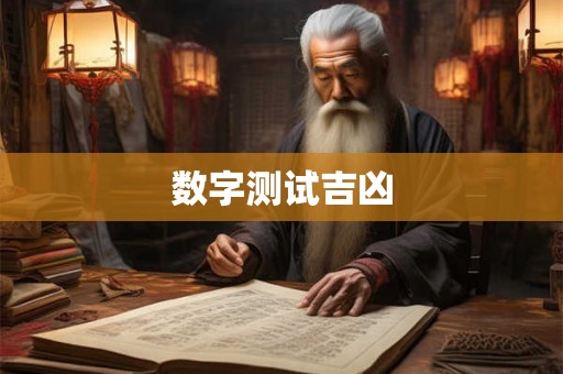 数字测试吉凶