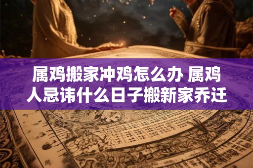 属鸡搬家冲鸡怎么办 属鸡人忌讳什么日子搬新家乔迁