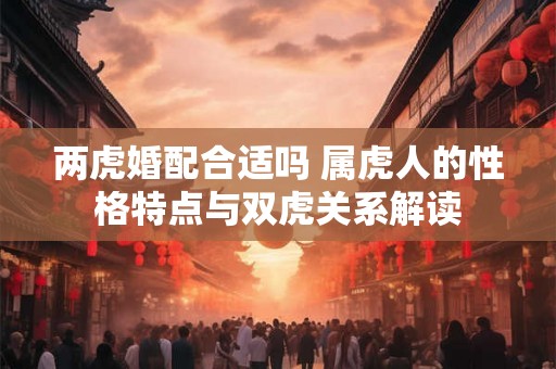 两虎婚配合适吗 属虎人的性格特点与双虎关系解读