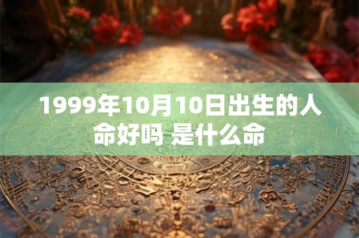 1999年10月10日出生的人命好吗 是什么命 1999年10月10日出生的人命好吗 是什么命