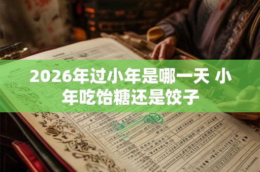 2026年过小年是哪一天 小年吃饴糖还是饺子 2026年过小年是哪一天 小年吃饴糖还是饺子