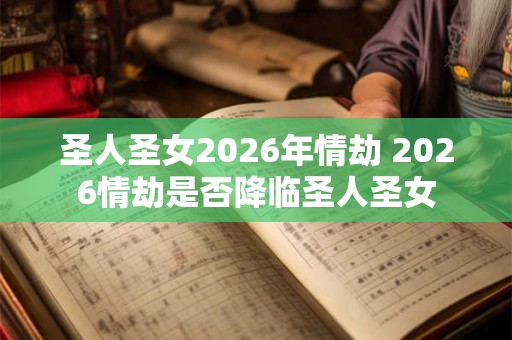圣人圣女2026年情劫 2026情劫是否降临圣人圣女 圣人圣女2026年情劫 2026情劫是否降临圣人圣女