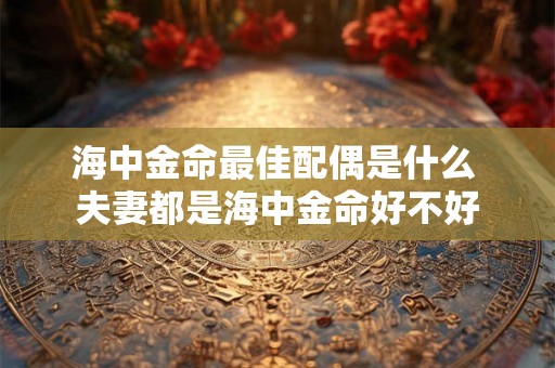 海中金命最佳配偶是什么 夫妻都是海中金命好不好 海中金命最佳配偶是什么 夫妻都是海中金命好不好