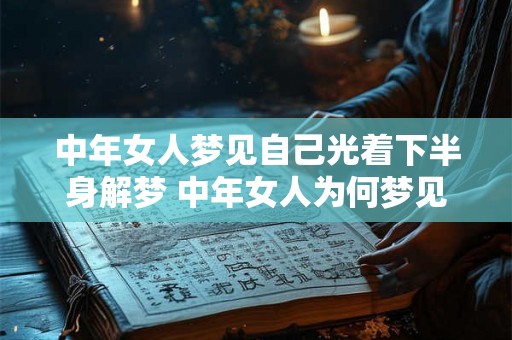 中年女人梦见自己光着下半身解梦 中年女人为何梦见光着下半身