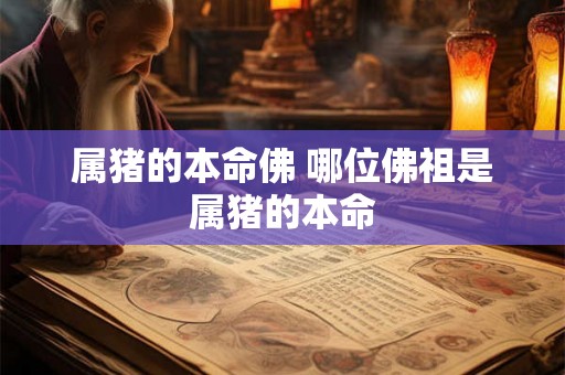 属猪的本命佛 哪位佛祖是属猪的本命