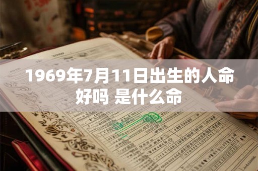 1969年7月11日出生的人命好吗 是什么命 1969年7月11日出生的人命好吗 是什么命