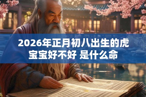 2026年正月初八出生的虎宝宝好不好 是什么命 2026年正月初八出生的虎宝宝好不好 是什么命
