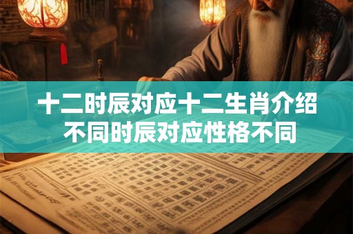 十二时辰对应十二生肖介绍 不同时辰对应性格不同