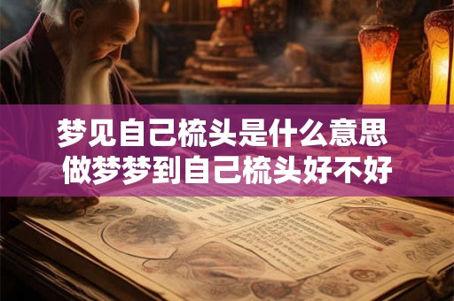 梦见自己梳头是什么意思 做梦梦到自己梳头好不好