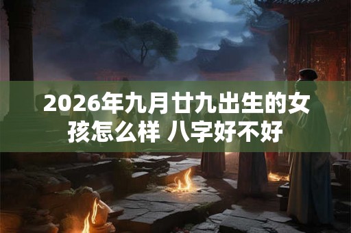 2026年九月廿九出生的女孩怎么样 八字好不好 2026年九月廿九出生的女孩怎么样 八字好不好