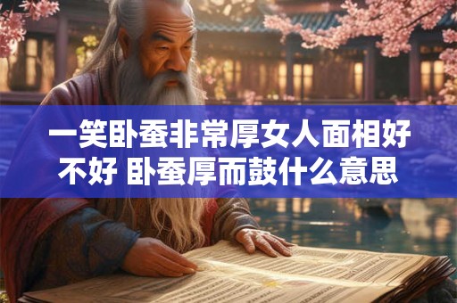 一笑卧蚕非常厚女人面相好不好 卧蚕厚而鼓什么意思 一笑卧蚕非常厚女人面相好不好 卧蚕厚而鼓什么意思