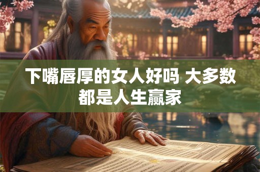 下嘴唇厚的女人好吗 大多数都是人生赢家