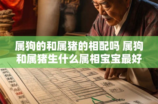 属狗的和属猪的相配吗 属狗和属猪生什么属相宝宝最好