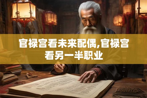 官禄宫看未来配偶,官禄宫看另一半职业 官禄宫看未来配偶,官禄宫看另一半职业