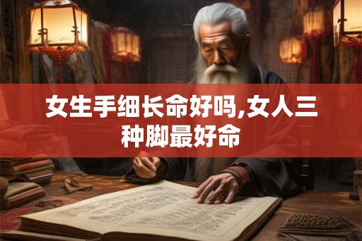 女生手细长命好吗,女人三种脚最好命