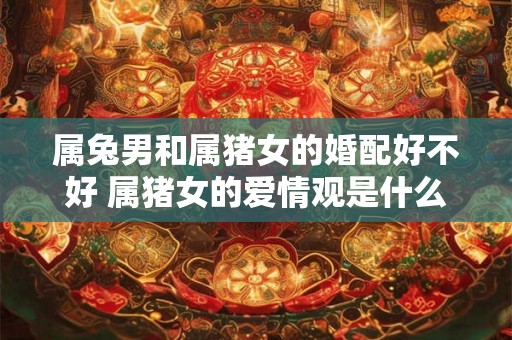 属兔男和属猪女的婚配好不好 属猪女的爱情观是什么样 属兔男和属猪女的婚配好不好 属猪女的爱情观是什么样