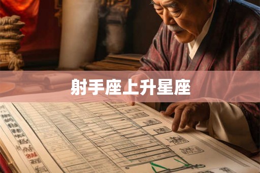 射手座上升星座 射手座上升星座