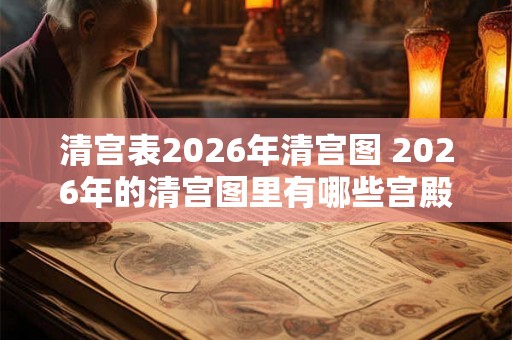 清宫表2026年清宫图 2026年的清宫图里有哪些宫殿和院落会被展示在清宫博物院中 清宫表2026年清宫图 2026年的清宫图里有哪些宫殿和院落会被展示在清宫博物院中