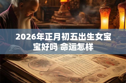2026年正月初五出生女宝宝好吗 命运怎样 2026年正月初五出生女宝宝好吗 命运怎样