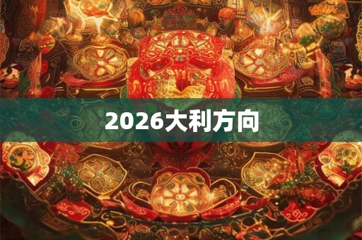 2026大利方向