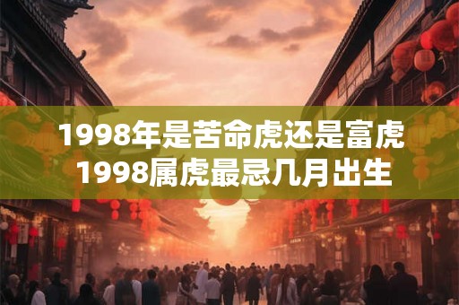 1998年是苦命虎还是富虎 1998属虎最忌几月出生 1998年是苦命虎还是富虎 1998属虎最忌几月出生